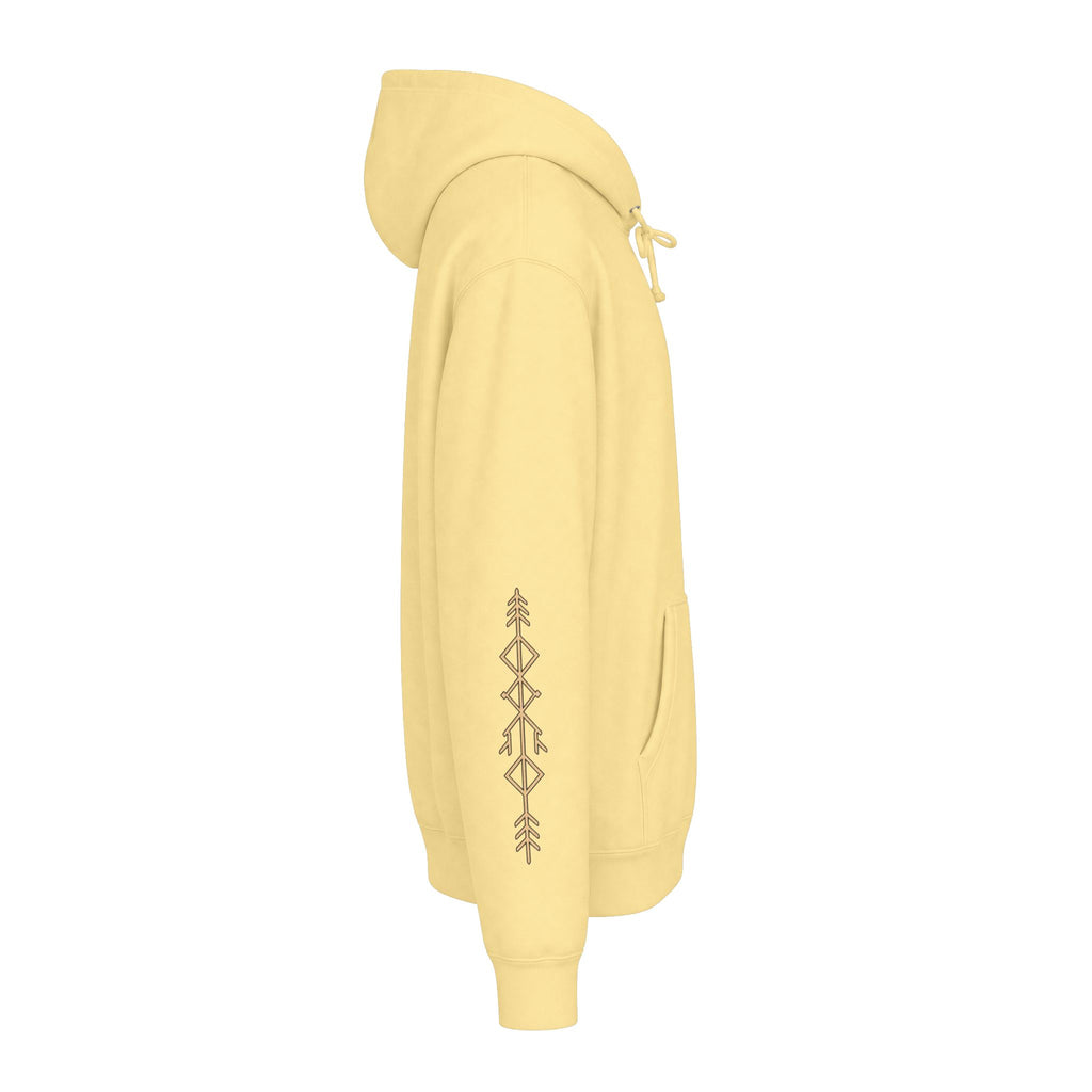 Becoming Co. Keep Becoming Mountain Compass Hoodie | Rugged Outdoor Unisex Hoodie