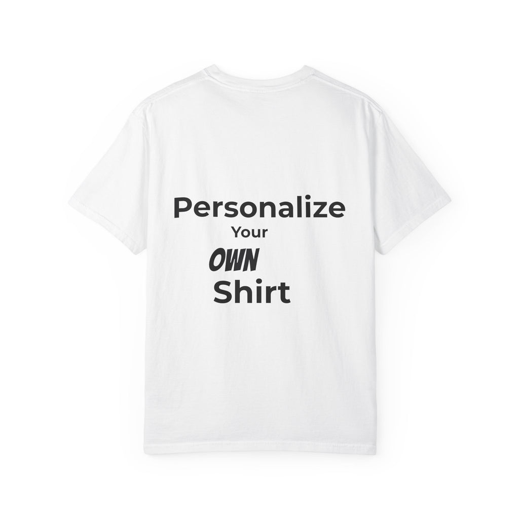Custom Text Tee