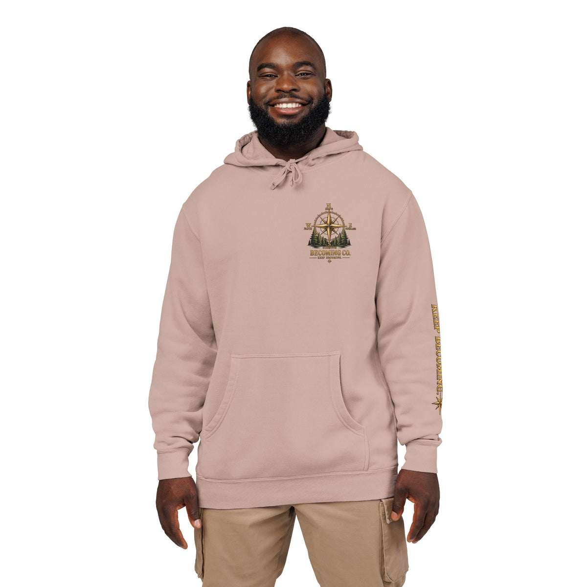 Don't Stop. Keep Becoming. Hoodie | Becoming Co. Reminder Hoodie