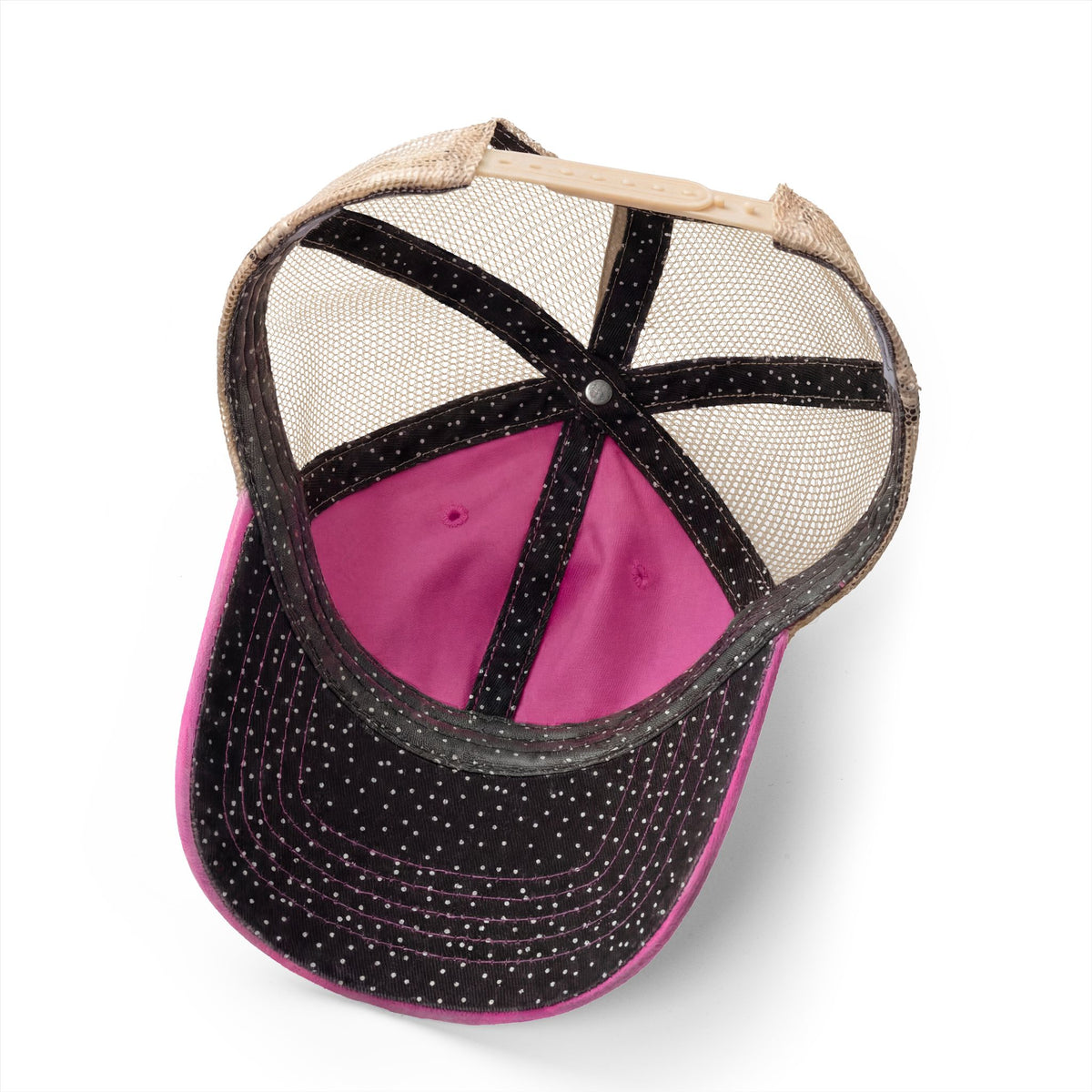 Messy in the Middle Washed Trucker Hat | Becoming Co.