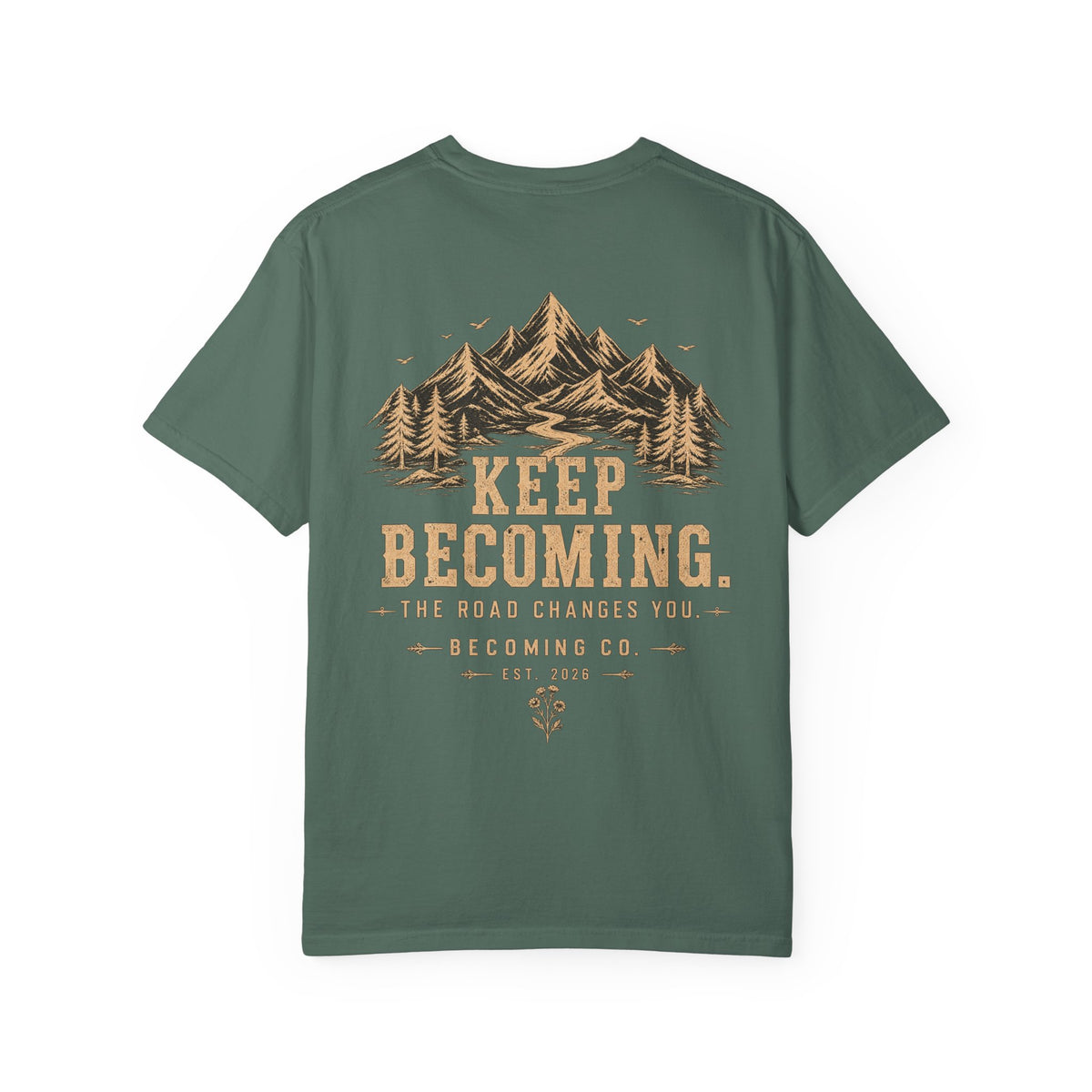 Keep Becoming Vintage Mountain Tee | Becoming Co.