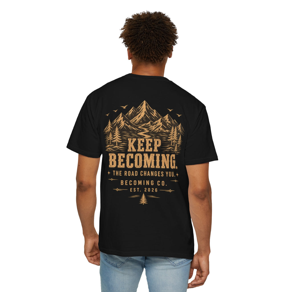 Keep Becoming Vintage Mountain T-Shirt | Becoming Co.