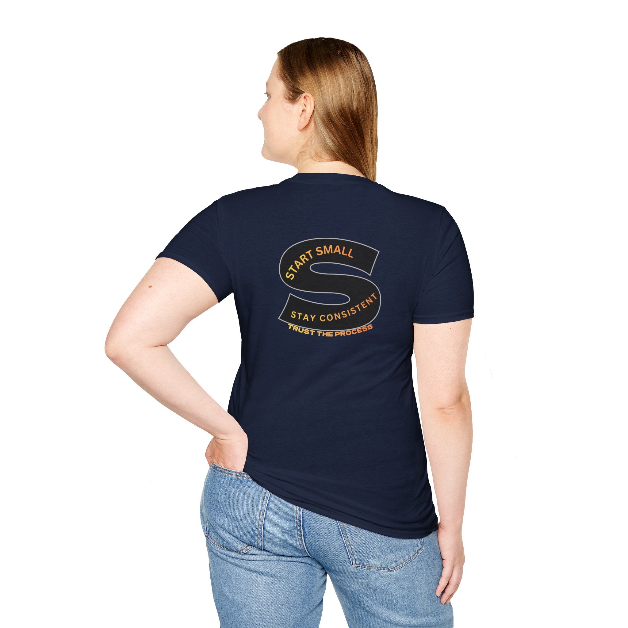 Start Small Stay Consistent Shirt | Minimal Motivational Tee