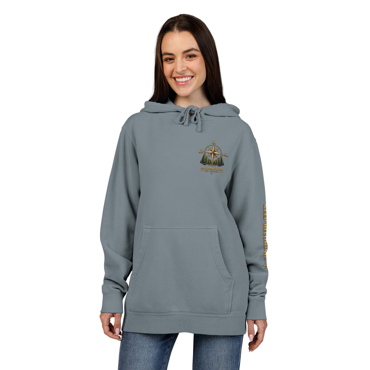 Don't Stop. Keep Becoming. Hoodie | Becoming Co. Reminder Hoodie