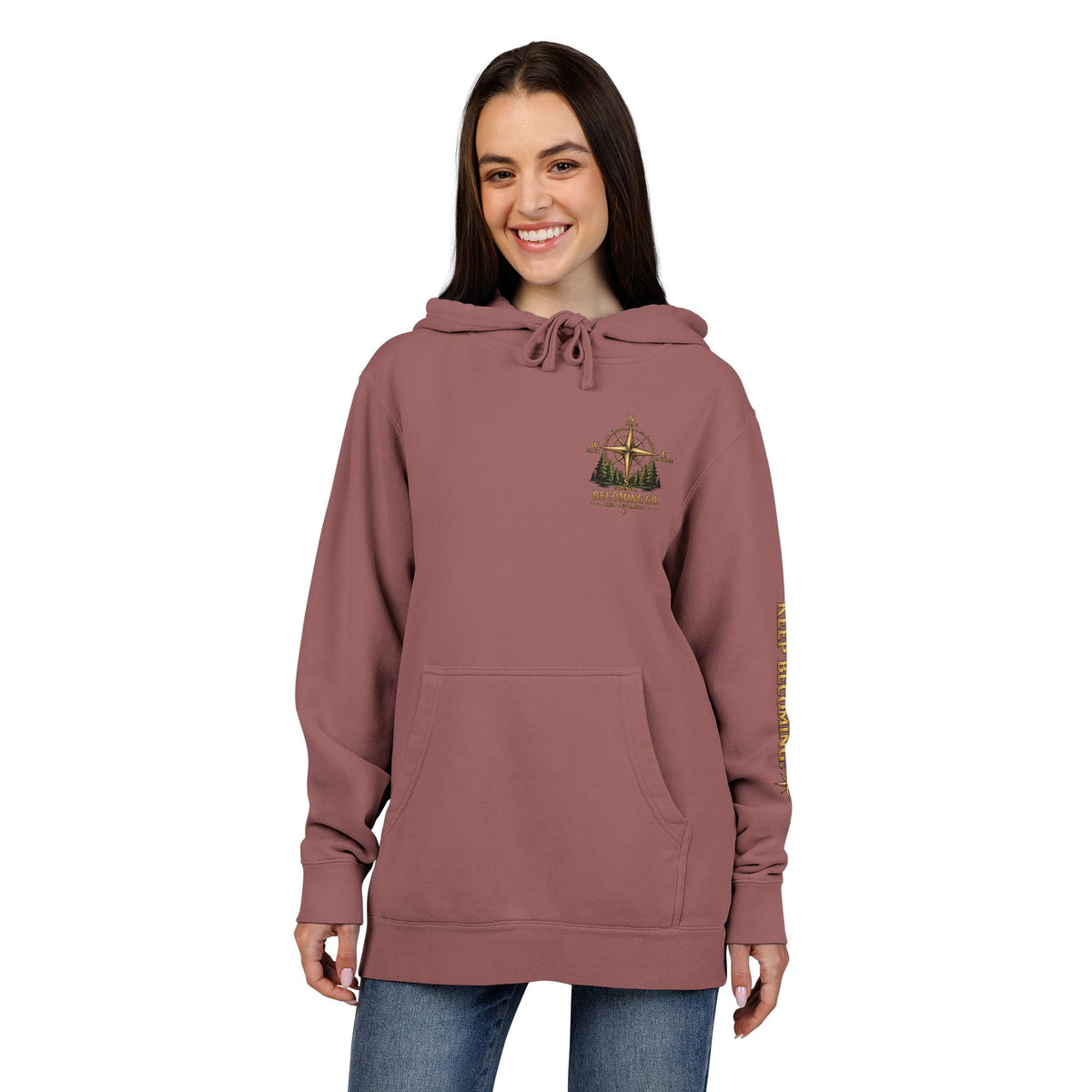 Don't Stop. Keep Becoming. Hoodie | Becoming Co. Reminder Hoodie