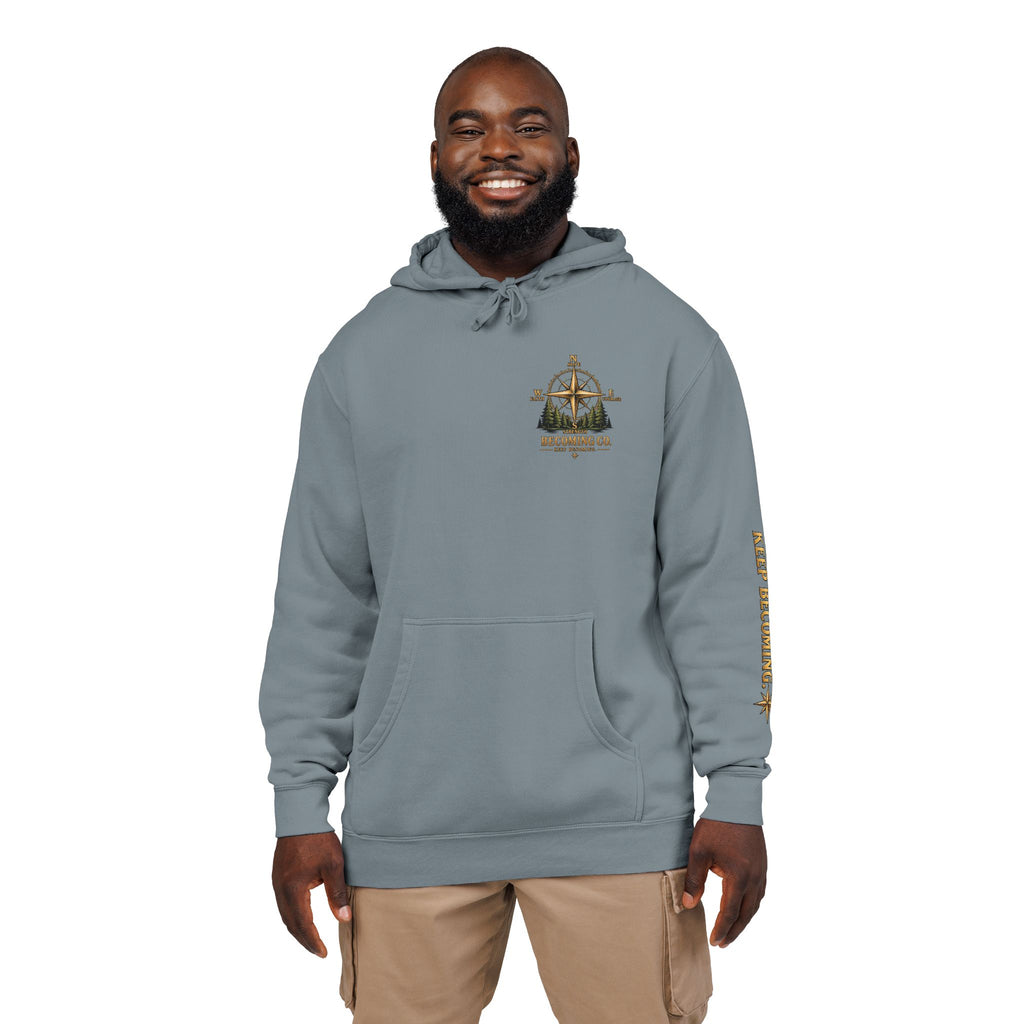 Don't Stop. Keep Becoming. Hoodie | Becoming Co. Reminder Hoodie