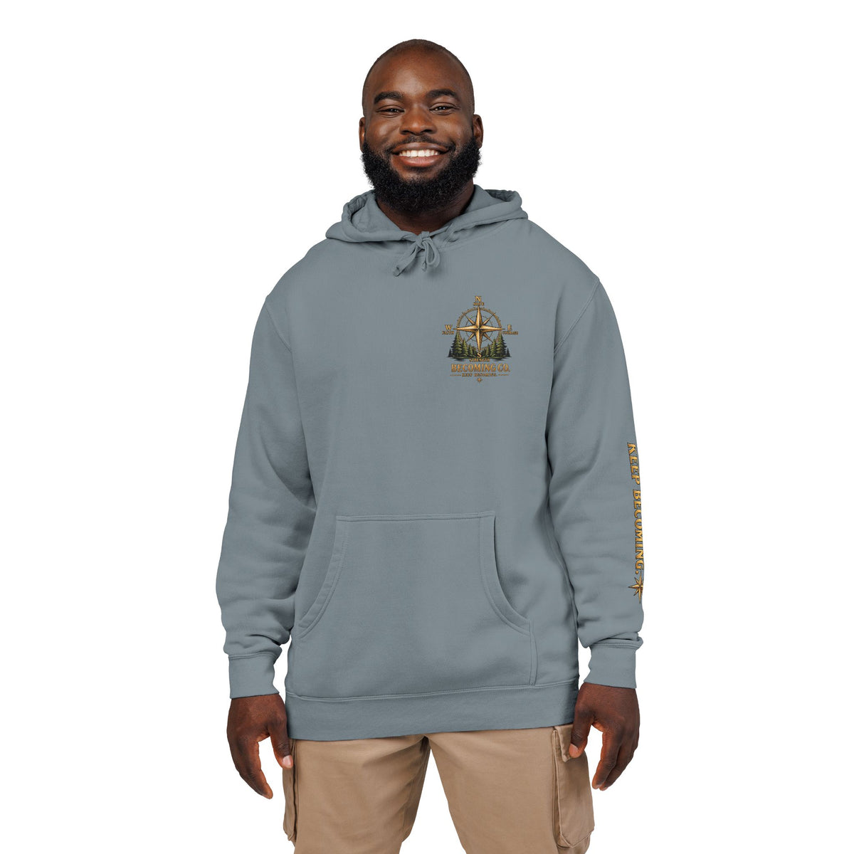 Don't Stop. Keep Becoming. Hoodie | Becoming Co. Reminder Hoodie