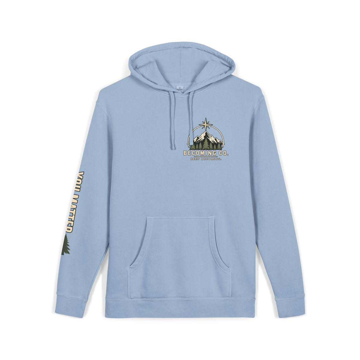You Don’t Have to Have It All Figured Out Mountain Hoodie | Becoming Co.
