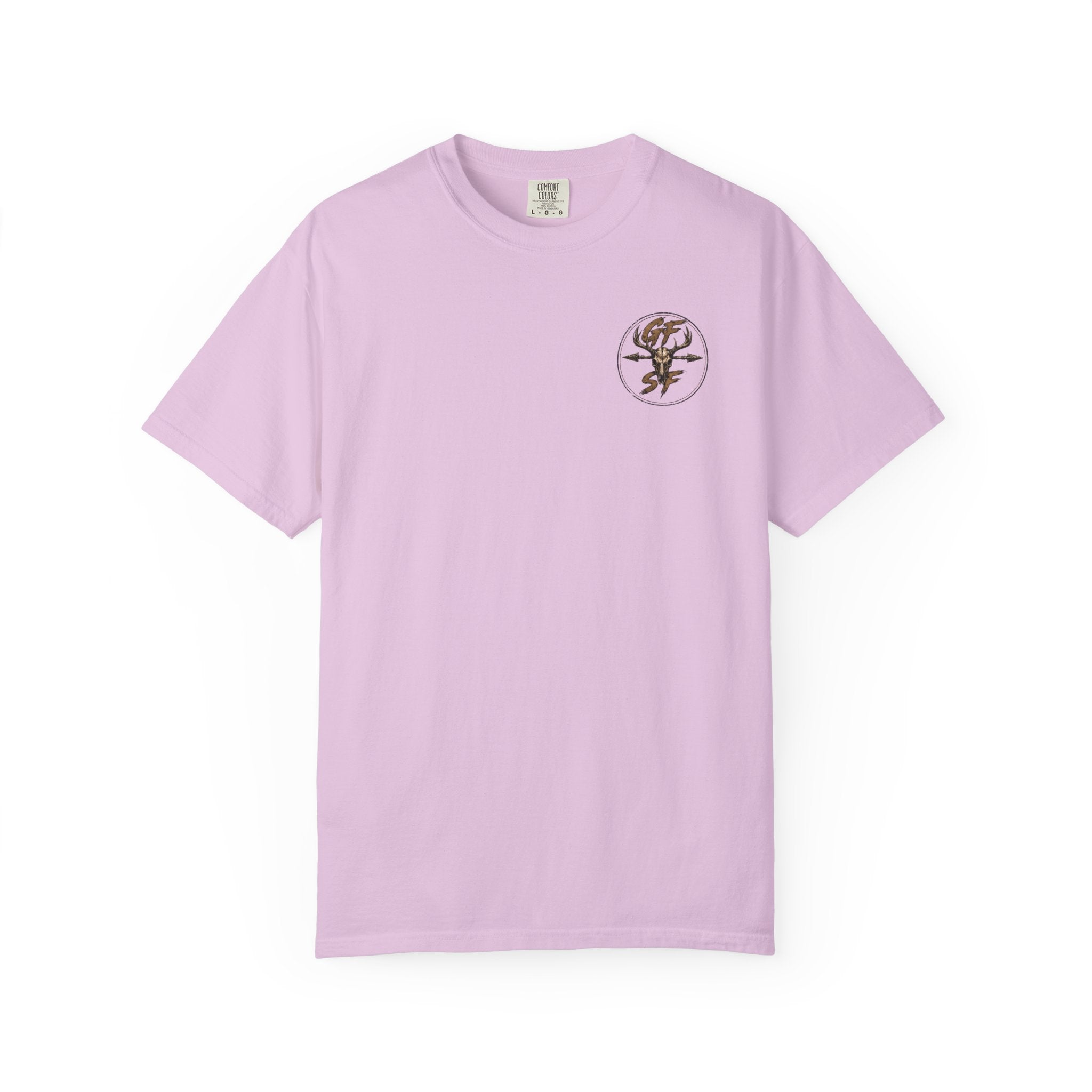 Built Different Hunting Shirt | GF Skull Logo Tee | Truck & Mule Deer Graphic Shirt