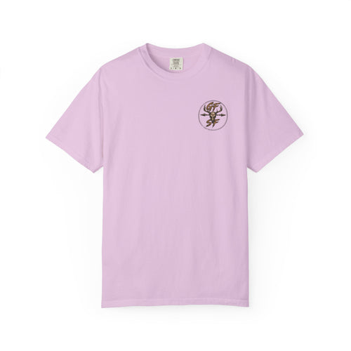 Built Different Hunting Shirt | GF Skull Logo Tee | Truck & Mule Deer Graphic Shirt