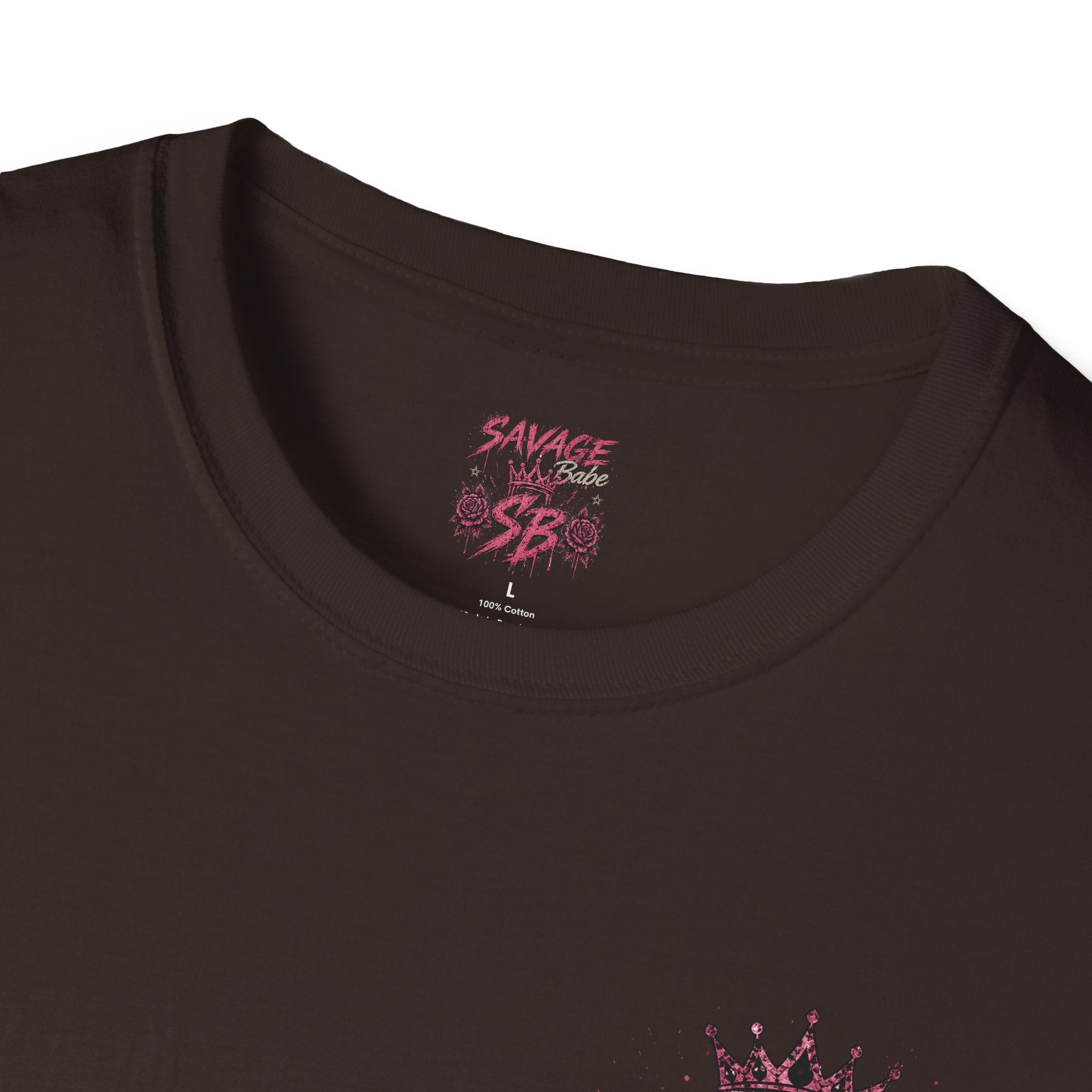 Savage Babe Skull Graphic T-Shirt | Edgy Streetwear Tee | Grunge Aesthetic Shirt | Bold Back Print | Classy Sassy Shirt
