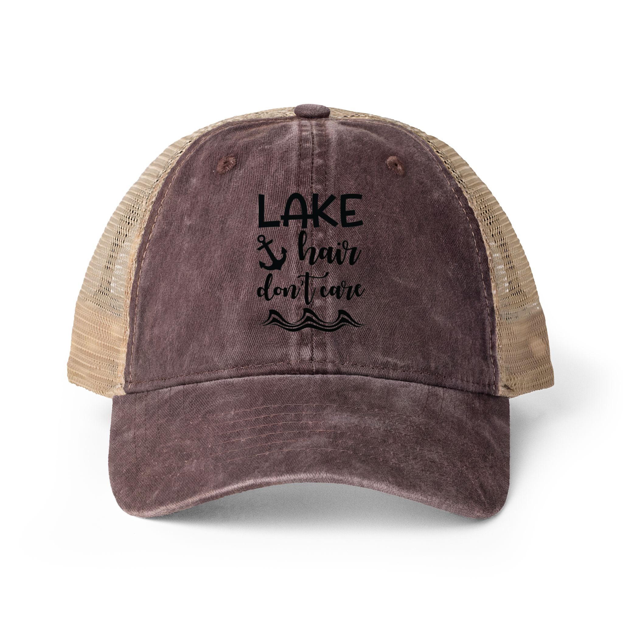 Lake Hair Don't Care Ponytail Hat