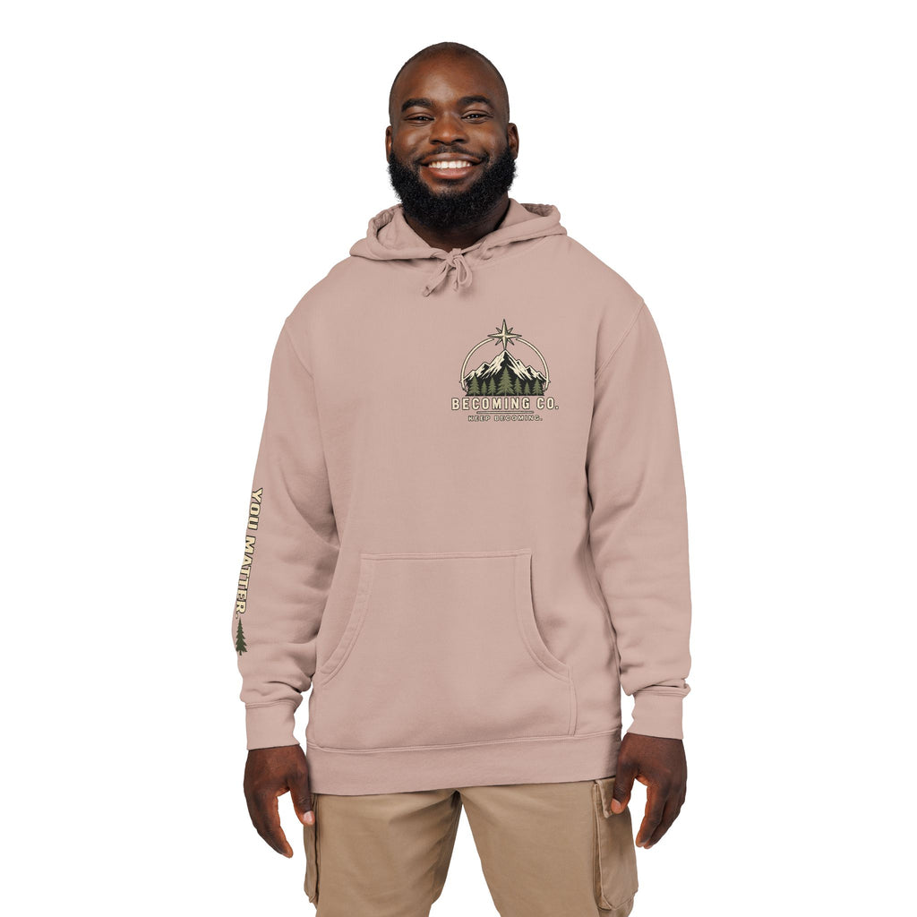 You Don’t Have to Have It All Figured Out Mountain Hoodie | Becoming Co.