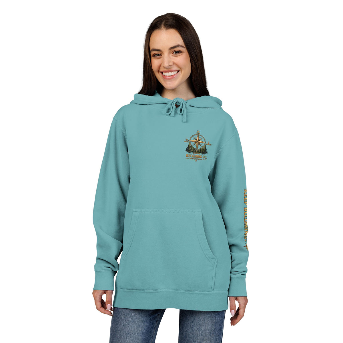 Don't Stop. Keep Becoming. Hoodie | Becoming Co. Reminder Hoodie