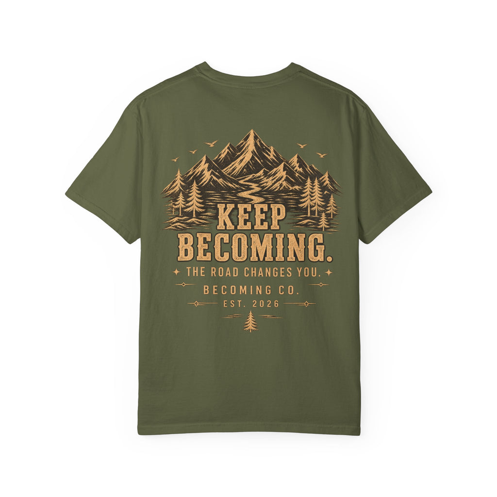 Keep Becoming Vintage Mountain T-Shirt | Becoming Co.