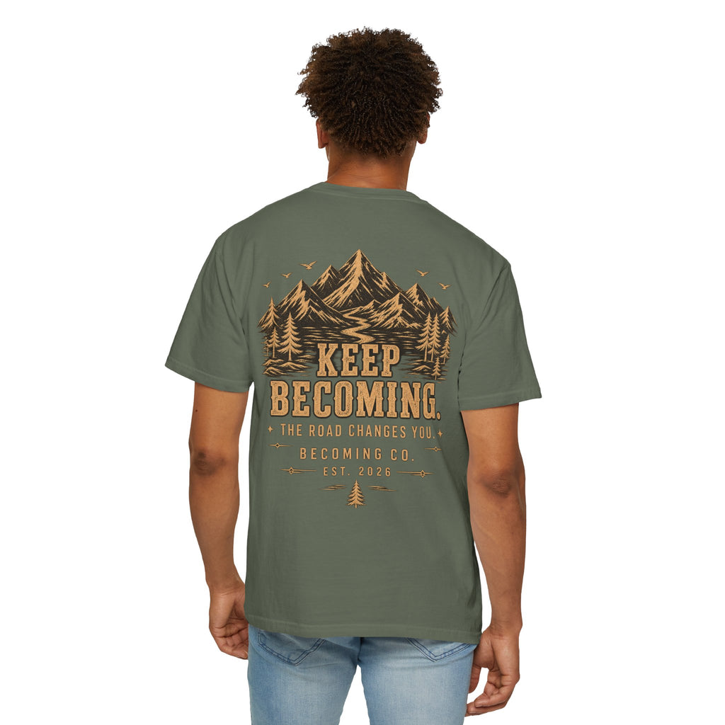 Keep Becoming Vintage Mountain T-Shirt | Becoming Co.