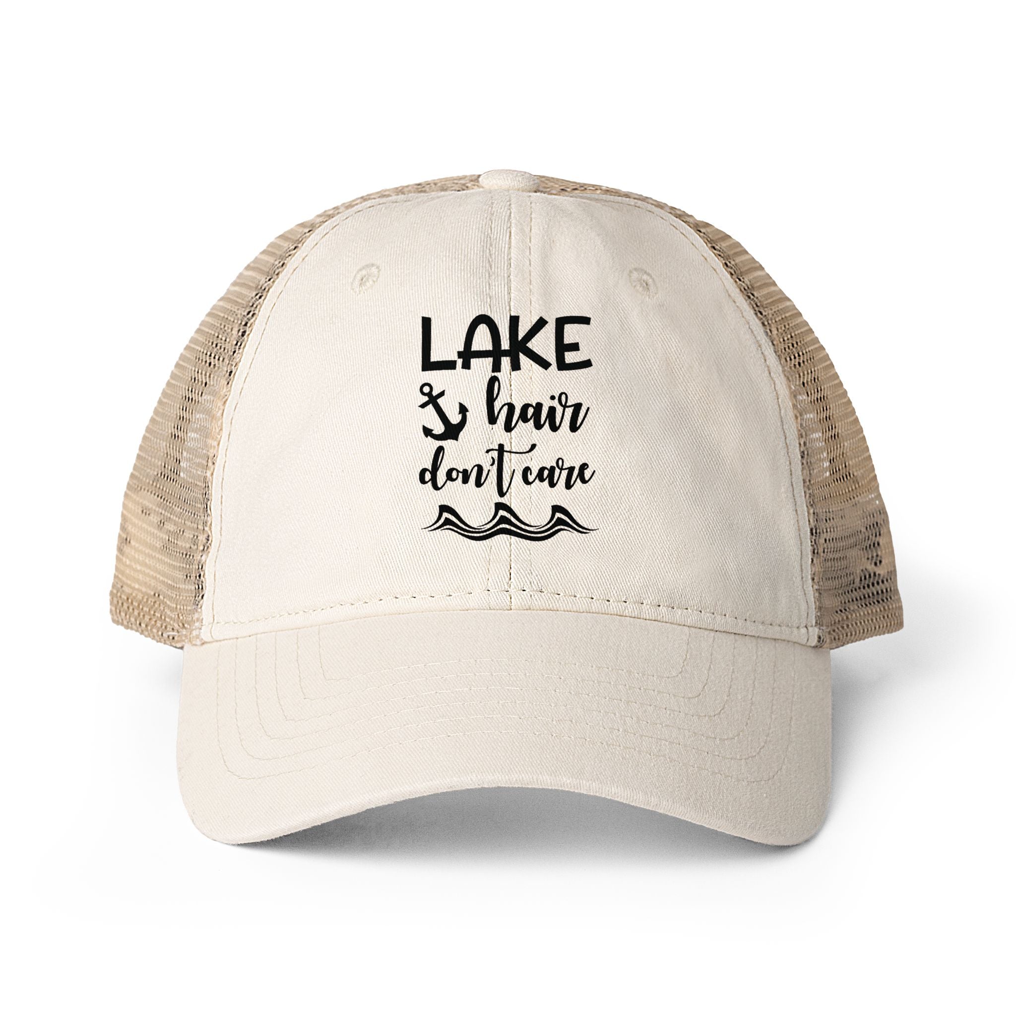 Lake Hair Don't Care Ponytail Hat