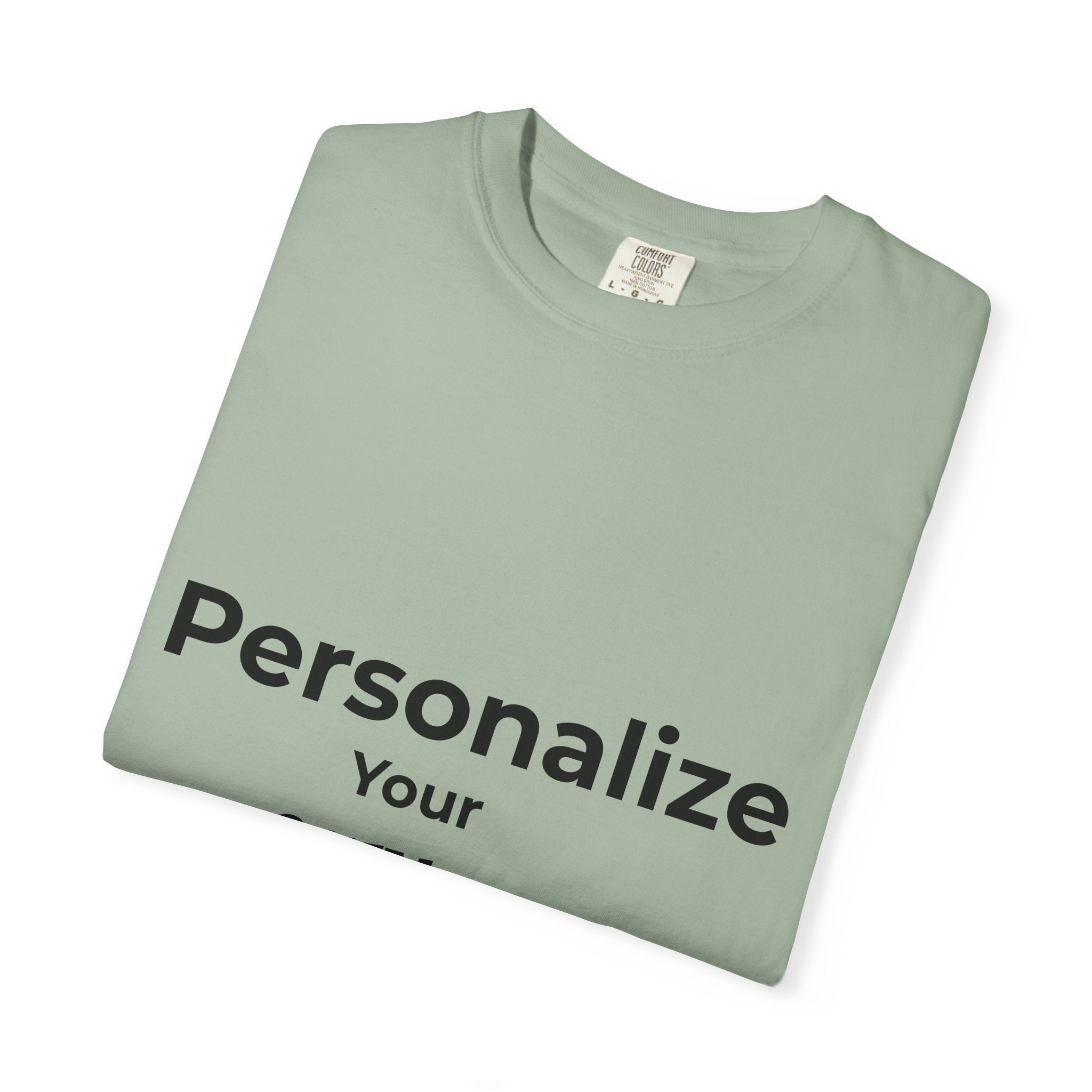 Custom Text Tee