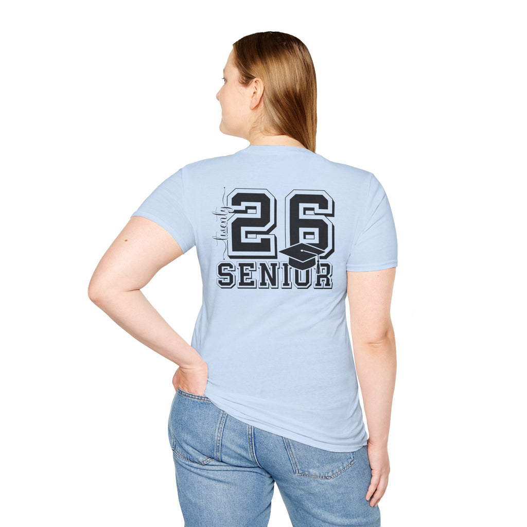 Class of 2026 Senior Shirt | Senior 26 Graduation T-Shirt | Custom Senior Year Tee for High School & College Graduates