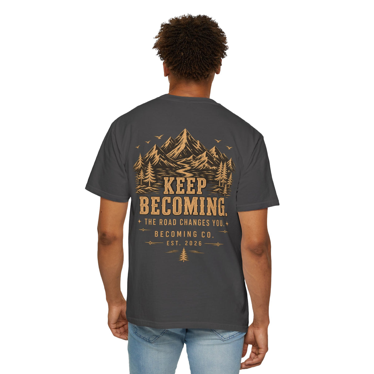 Keep Becoming Vintage Mountain T-Shirt | Becoming Co.