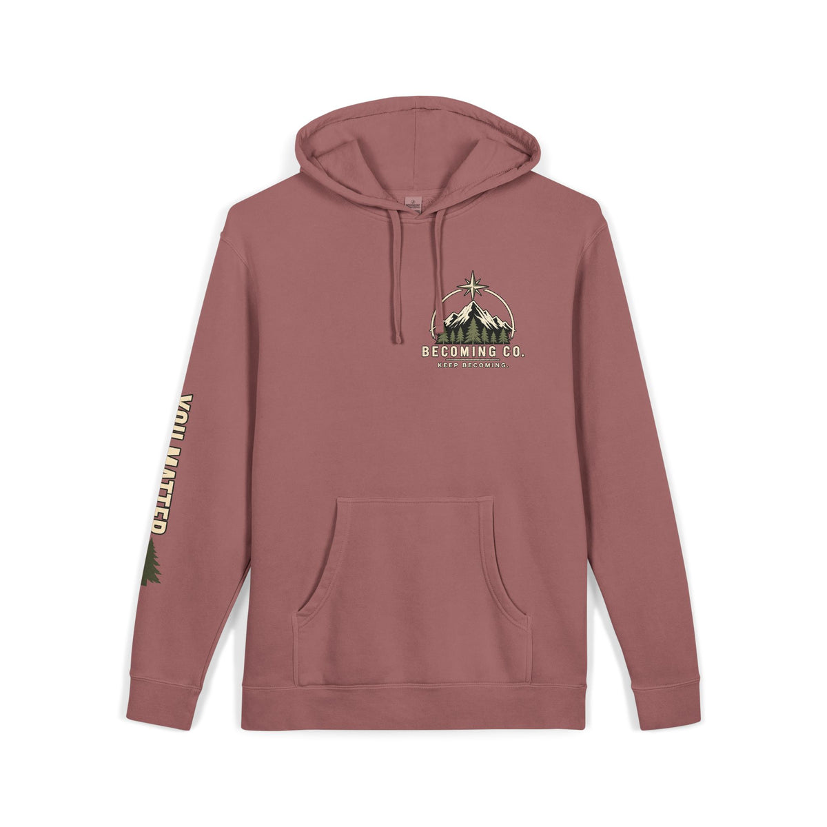 You Don’t Have to Have It All Figured Out Mountain Hoodie | Becoming Co.