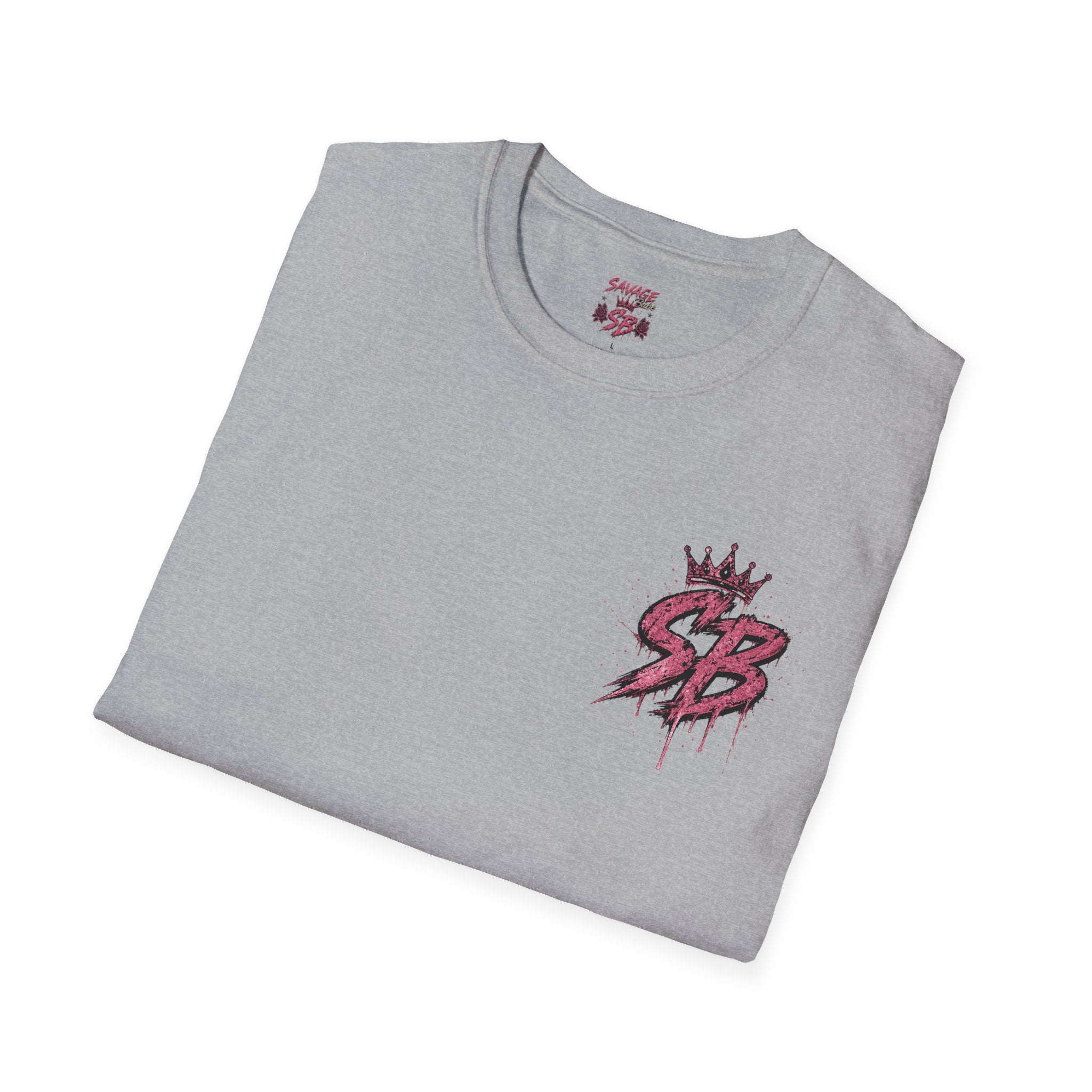 Savage Babe Skull Graphic T-Shirt | Edgy Streetwear Tee | Grunge Aesthetic Shirt | Bold Back Print | Classy Sassy Shirt
