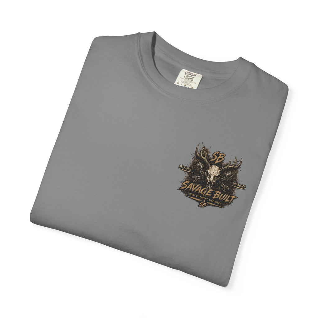 Savage Off-Road Graphic Tee | Mud Truck Shirt | No Rules Back Print | Country Rebel Tee