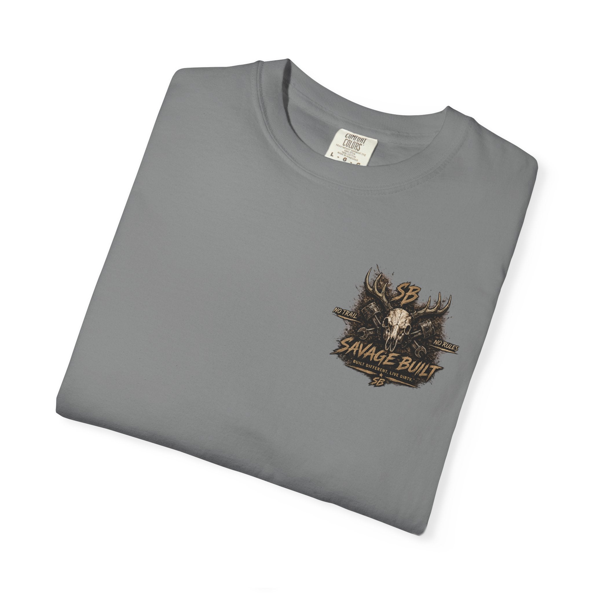 Savage Off-Road Graphic Tee | Mud Truck Shirt | No Rules Back Print | Country Rebel Tee