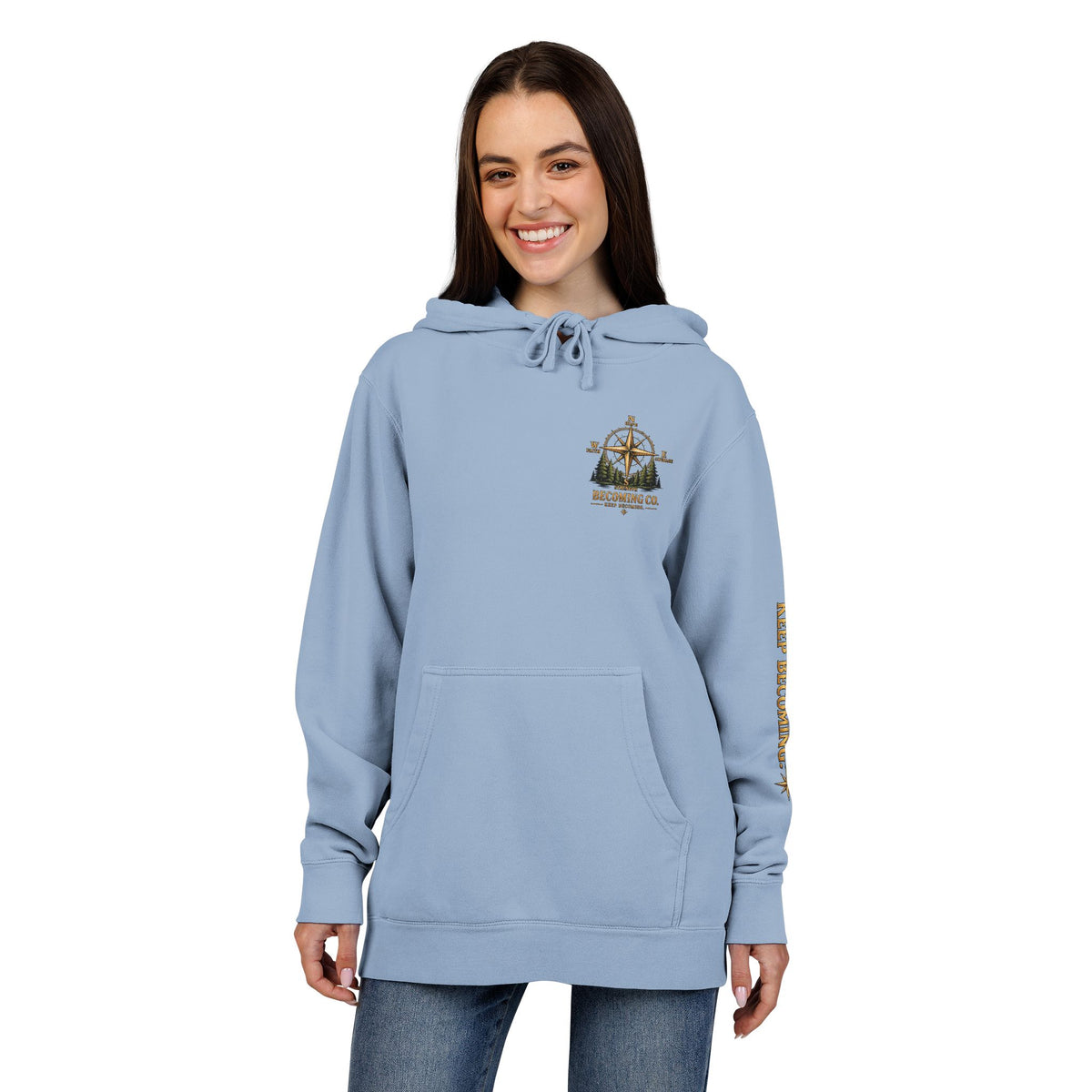 Don't Stop. Keep Becoming. Hoodie | Becoming Co. Reminder Hoodie