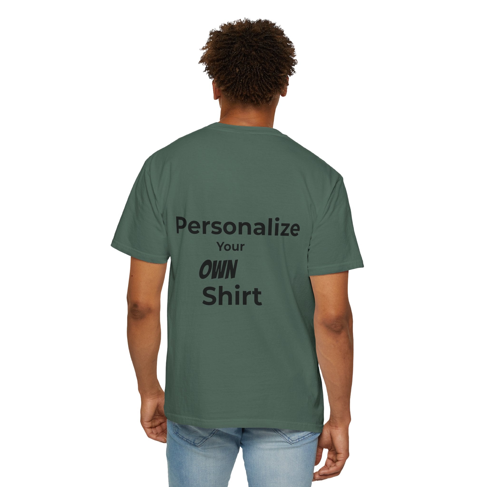 Custom Text Tee