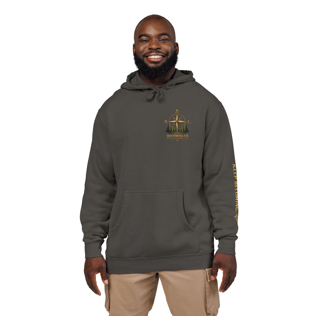 Don't Stop. Keep Becoming. Hoodie | Becoming Co. Reminder Hoodie