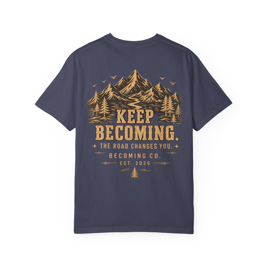 Keep Becoming Vintage Mountain T-Shirt | Becoming Co.