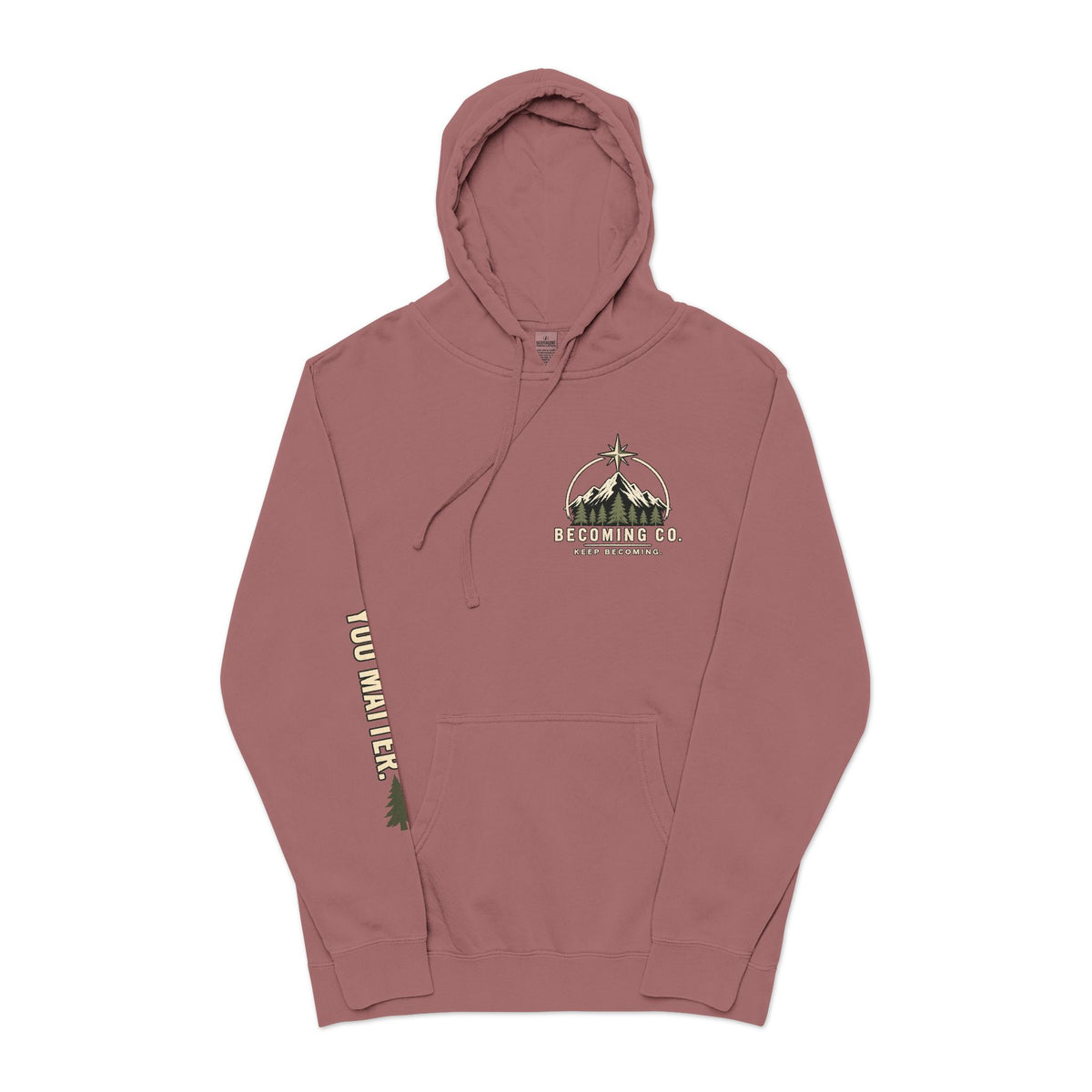 You Don’t Have to Have It All Figured Out Mountain Hoodie | Becoming Co.