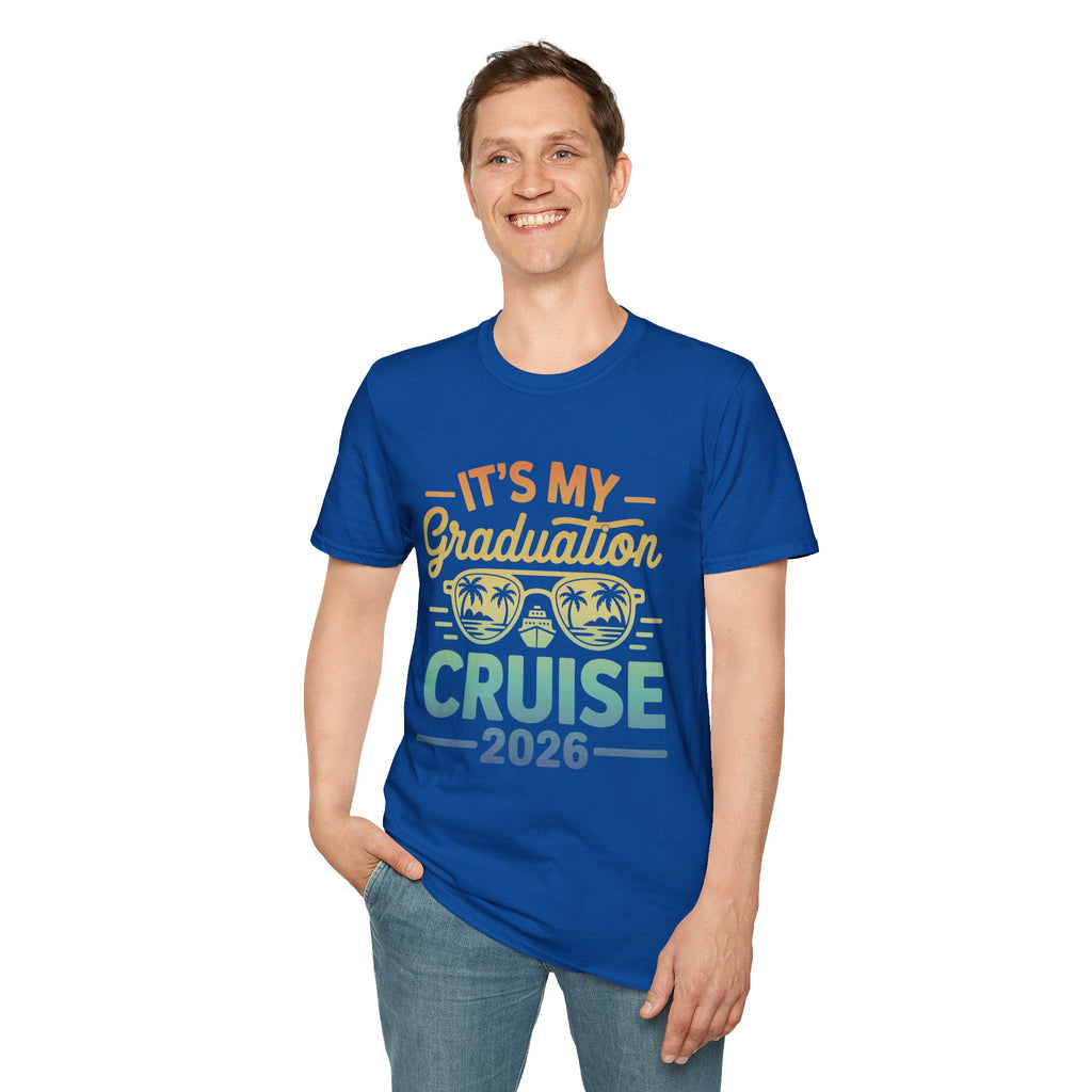 It’s My Graduation Cruise 2026 Shirt | Graduation Trip T-Shirt | Senior Cruise Vacation Tee for Class of 2026