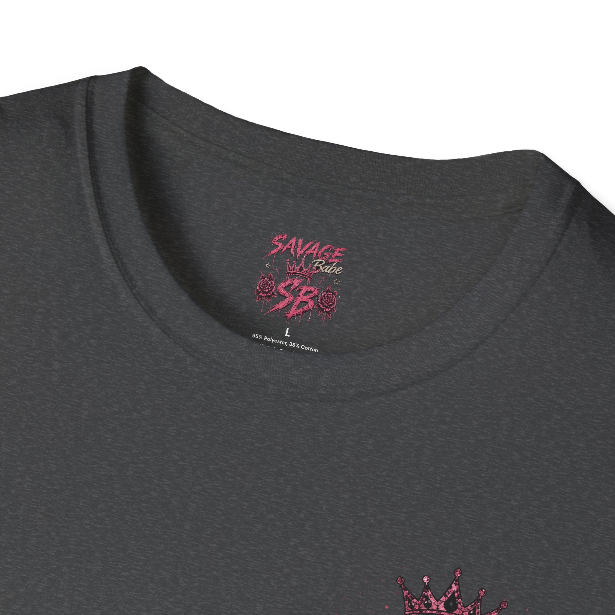 Savage Babe Skull Graphic T-Shirt | Edgy Streetwear Tee | Grunge Aesthetic Shirt | Bold Back Print | Classy Sassy Shirt