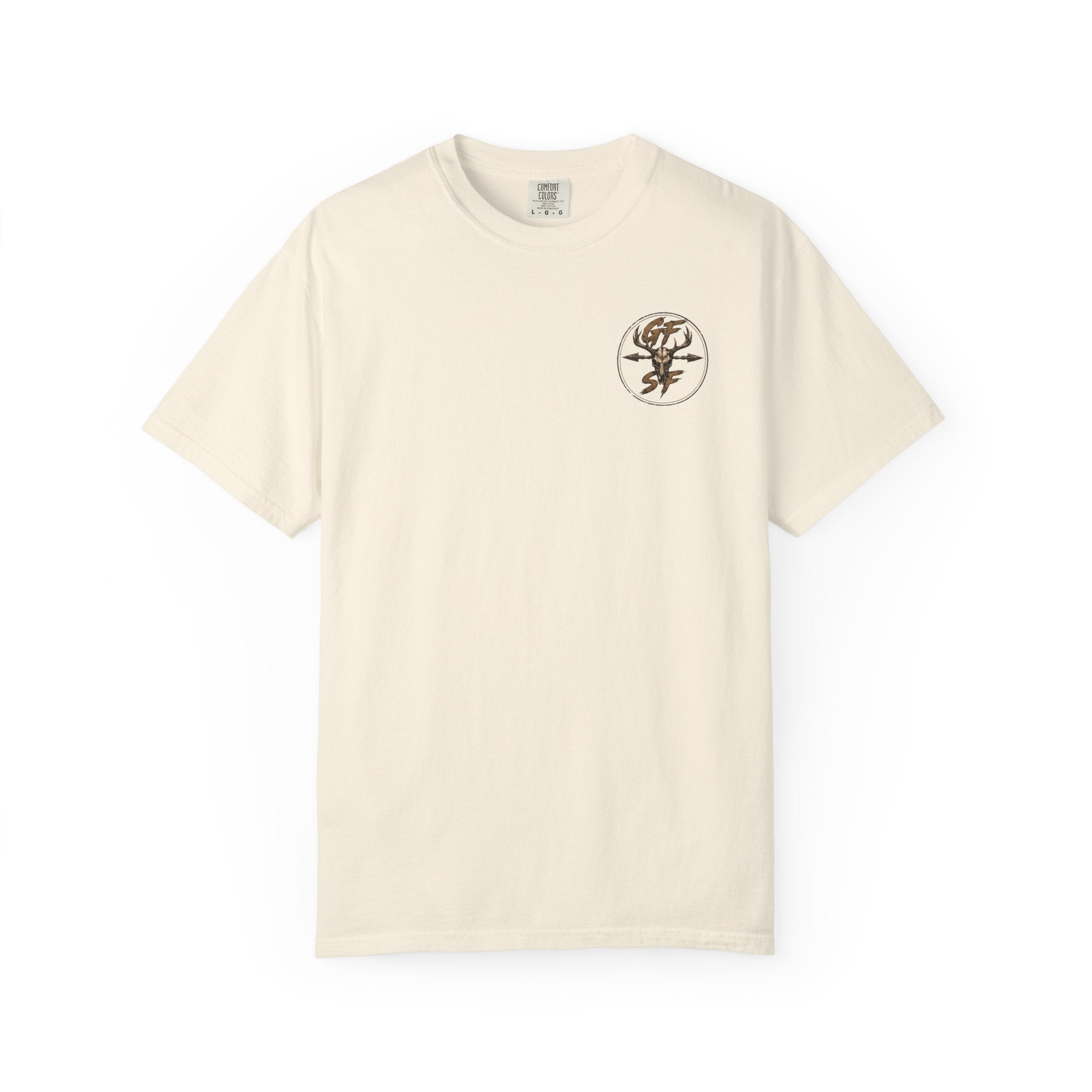 Built Different Hunting Shirt | GF Skull Logo Tee | Truck & Mule Deer Graphic Shirt