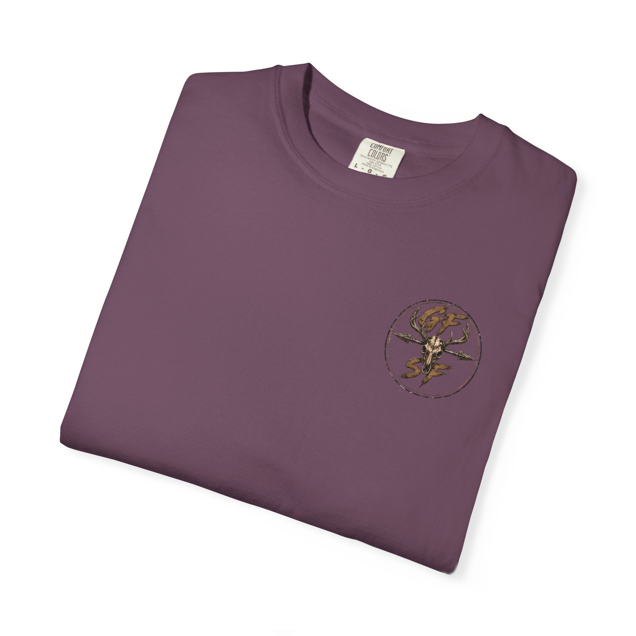 Built Different Hunting Shirt | GF Skull Logo Tee | Truck & Mule Deer Graphic Shirt