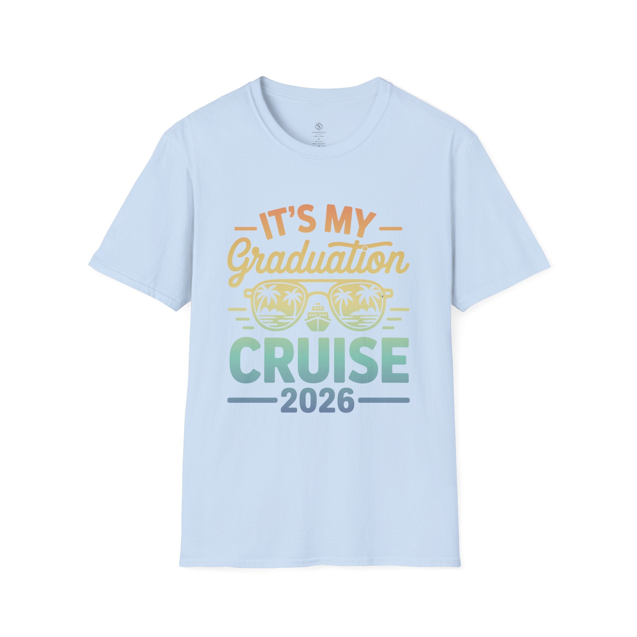 It’s My Graduation Cruise 2026 Shirt | Graduation Trip T-Shirt | Senior Cruise Vacation Tee for Class of 2026