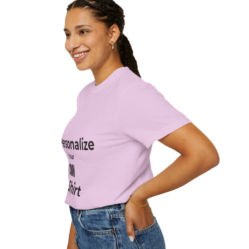 Custom Text Tee