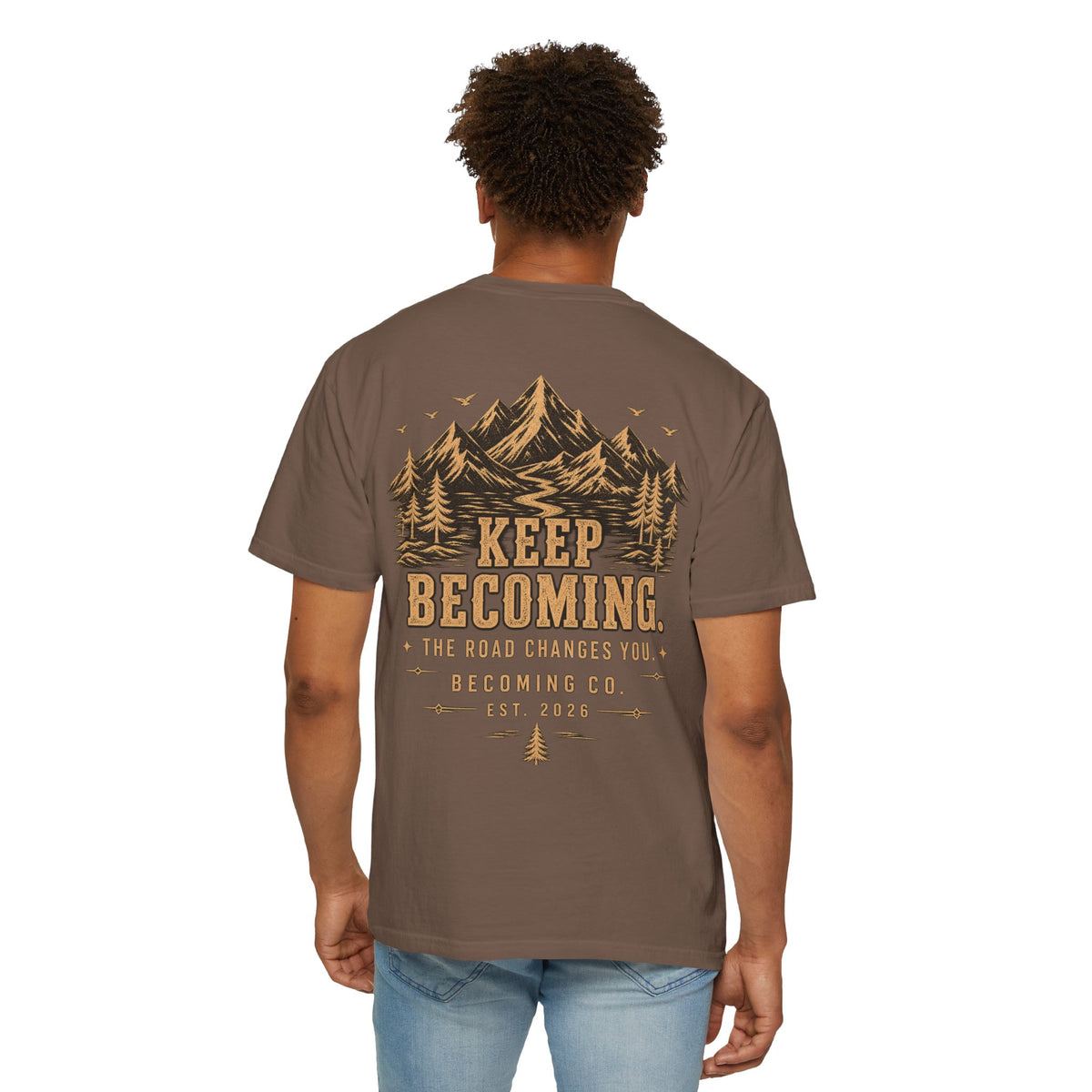 Keep Becoming Vintage Mountain T-Shirt | Becoming Co.