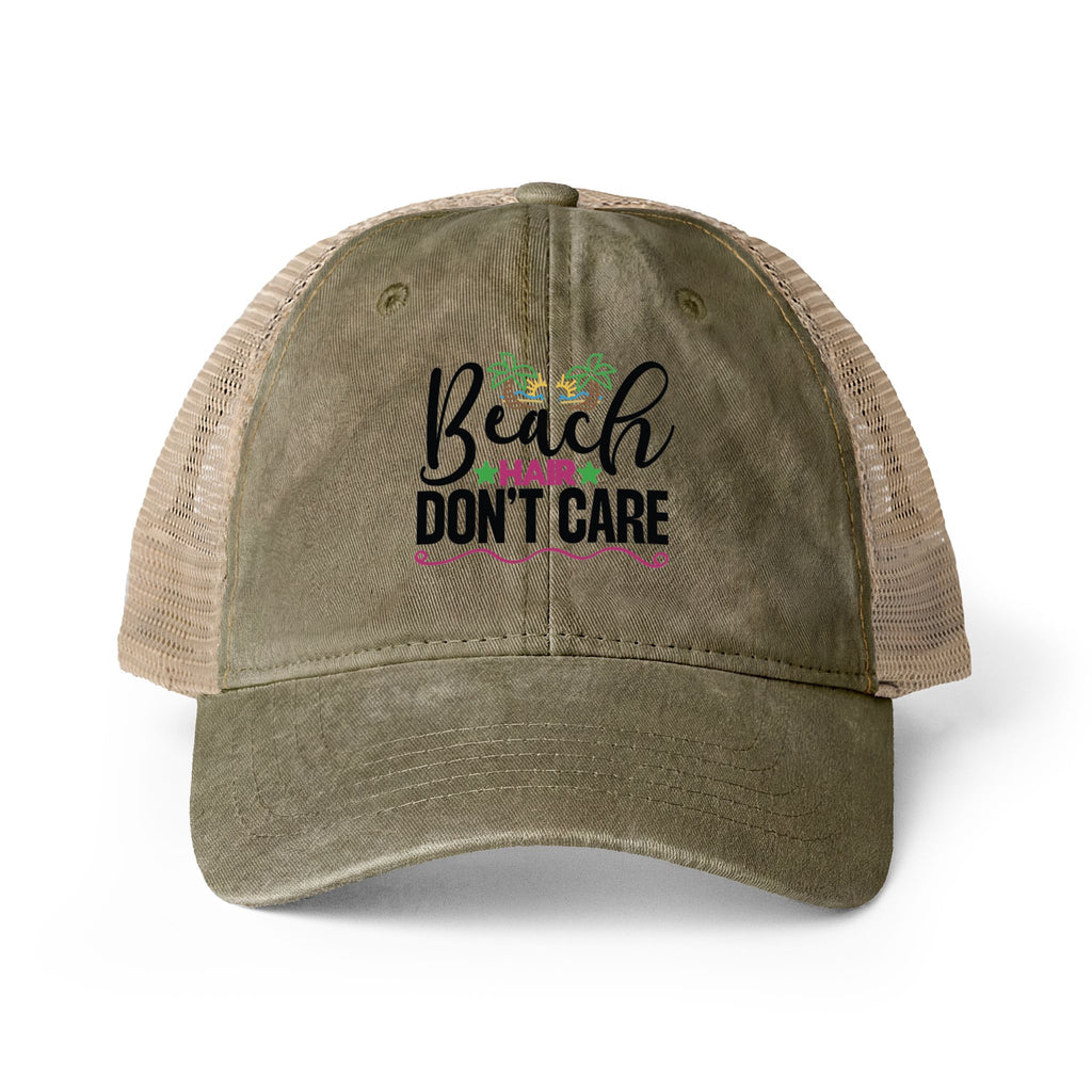 Beach Hair Don’t Care Ponytail Hat