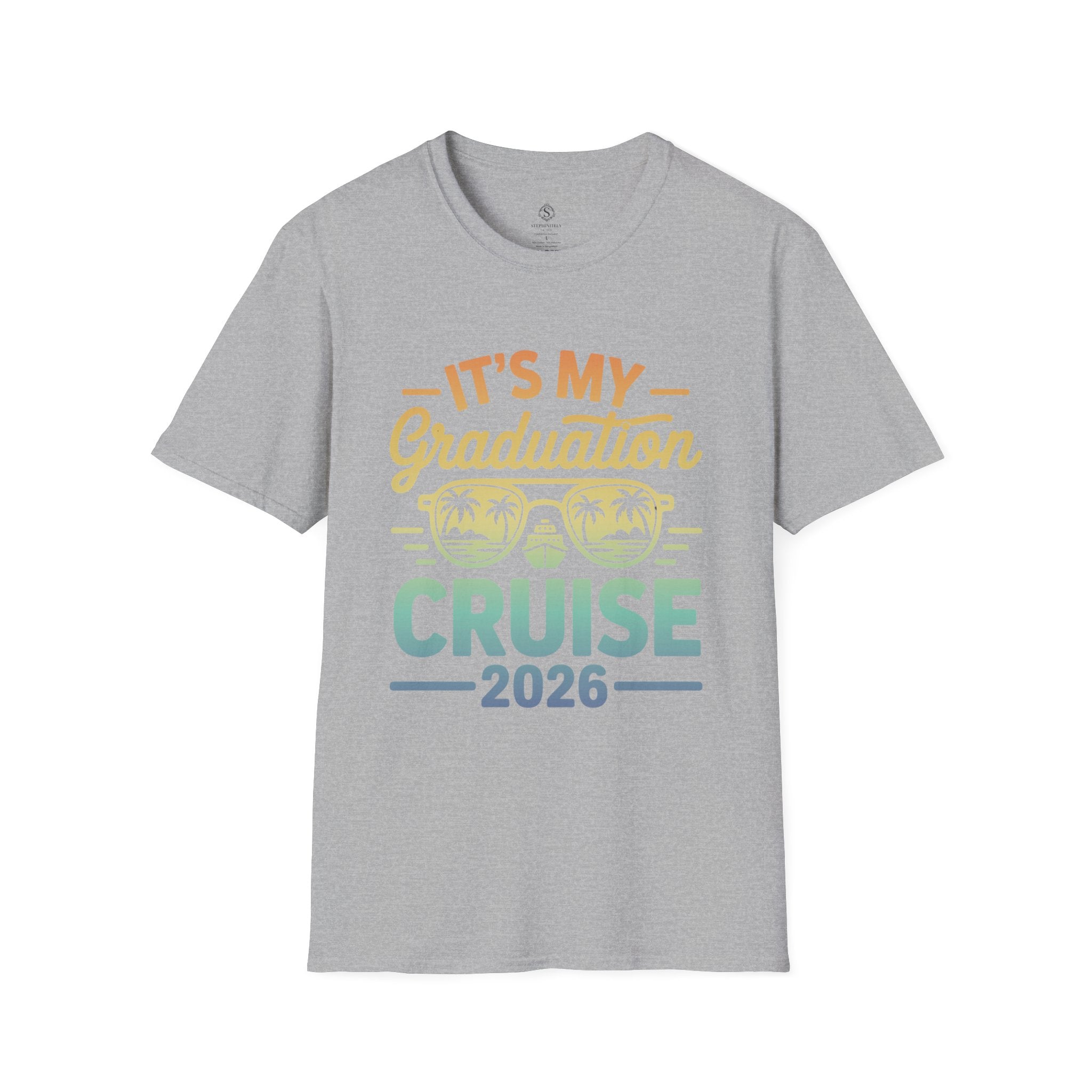 It’s My Graduation Cruise 2026 Shirt | Graduation Trip T-Shirt | Senior Cruise Vacation Tee for Class of 2026