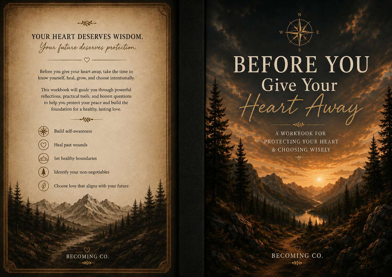 Before You Give Your Heart Away: A Workbook for Protecting Your Heart & Choosing Wisely