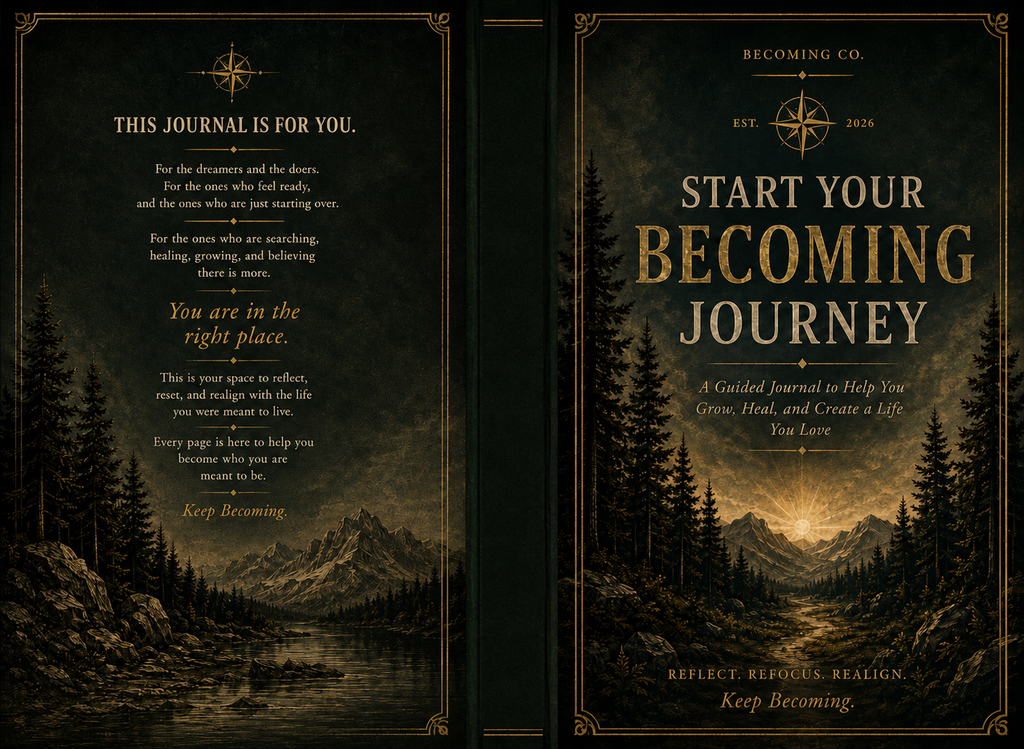 Start Your Becoming Journey: A Guided Journal to Help You Grow, Heal, and Create a Life You Love