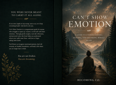 Can't Show Emotion: A Guide to Understanding, Healing, and Becoming Whole Again